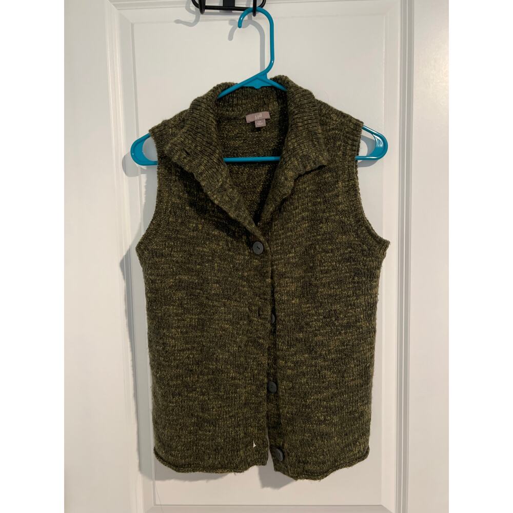 J.Jill wool vest size xs